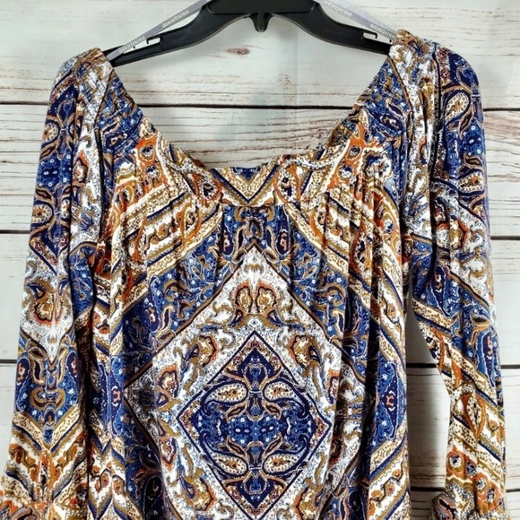 DANIEL RAINN Boho Maiella Off-Shoulder Top - Picture 5 of 12